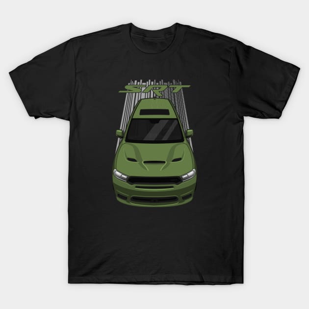 Dodge Durango SRT 2018 - 2020 - F8 Green T-Shirt by V8social